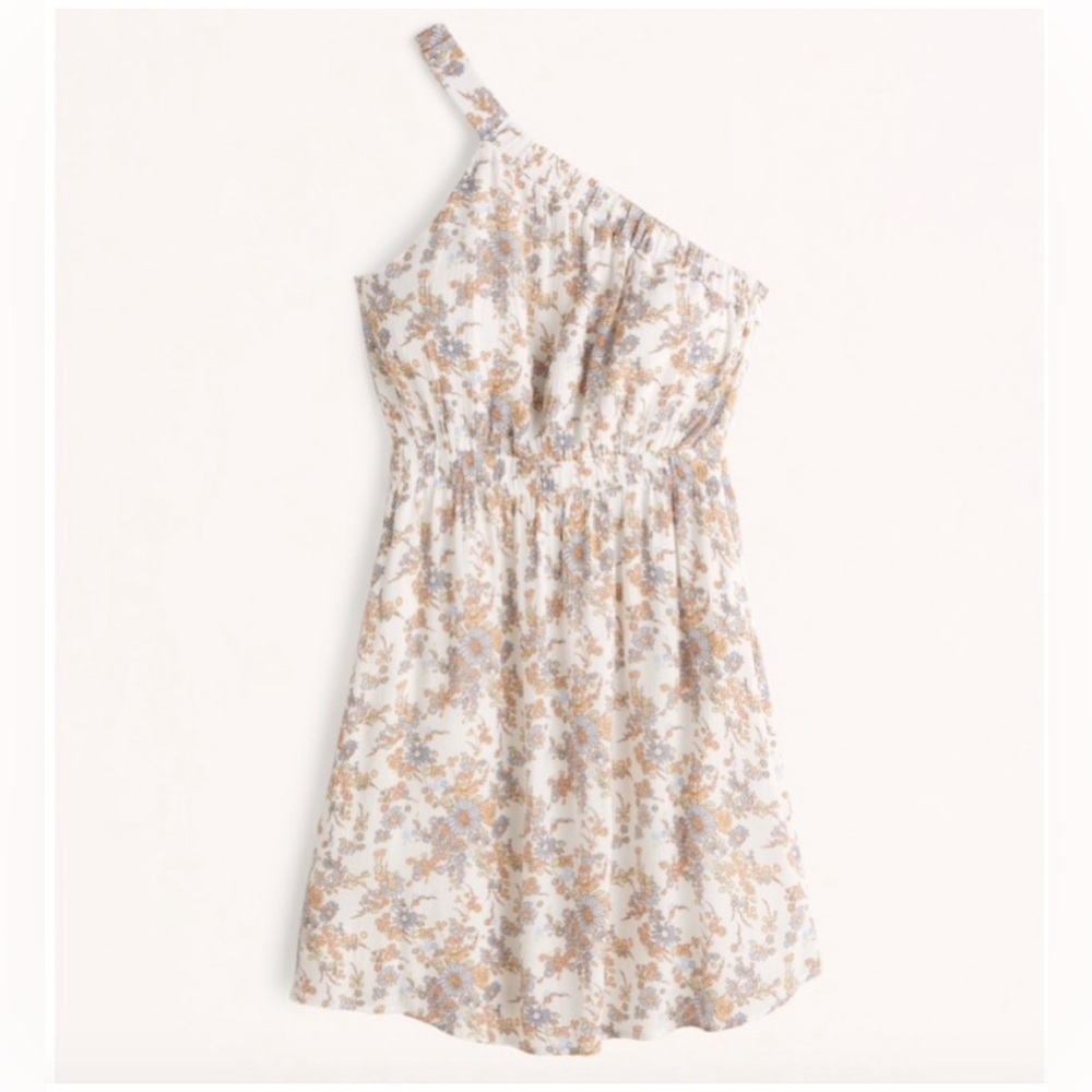 Abercrombie & Fitch Asymmetrical One Shoulder Mini Dress Size Small